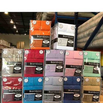 Βούρτσισε μικροϊνών μπαμπού 2200 σειράς 6pcs ορίστε εθνικά πρότυπα βαθμός σταθερότητας χρώματος
