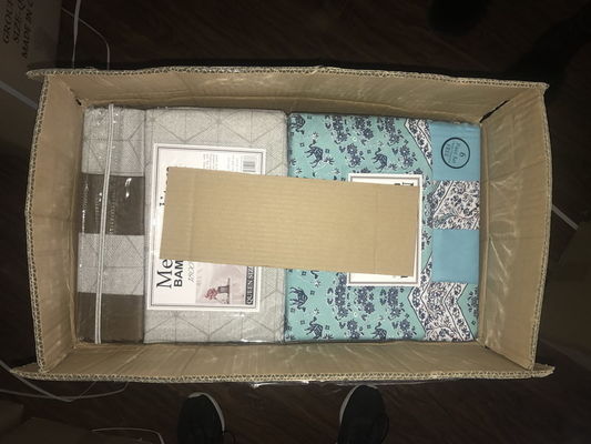 6pcs King Size φύλλο μικροϊνών σετ σε ευρωπαϊκό και αμερικανικό στυλ με στερεό σχέδιο