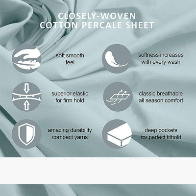 90gm Μικροϊνών Δωρεάν από ρυτίδες 4pcs Sheet Set 100% Polyester Όλη την εποχή είναι εξατομικευμένο Ναι