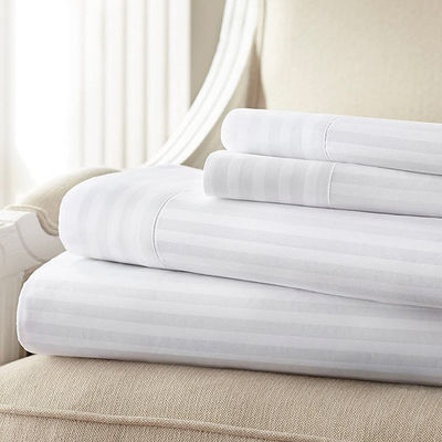 ΑΧΡΙΣΤΗΣΗ 80gm 100% Polyester Microfiber Embossed Sheet Set από την Xinpai 133 * 60 Πυρήνη υφάσματος