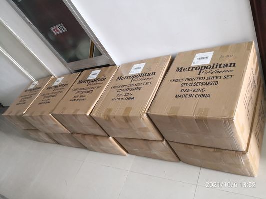 Χωρίς γεμίσματα 6pcs μικροϊνών ύφασμα 80gm 100% πολυεστέρα στρώμα κρεβατιού στο καλύτερο