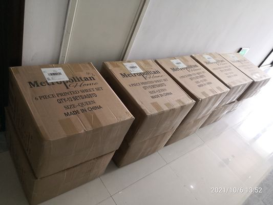 Ευρωπαίος και Αμερικανικός στυλ 6pcs 100% Πολυέστερ εκτύπωση Microfiber υφασματικό στρώμα κρεβατιού