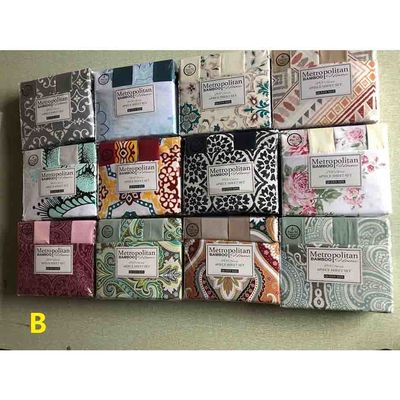 6pcs 1800 υφασματική πυκνότητα 1,5-2 kg μικροϊνών πολυεστέρα στρώμα κρεβατιού